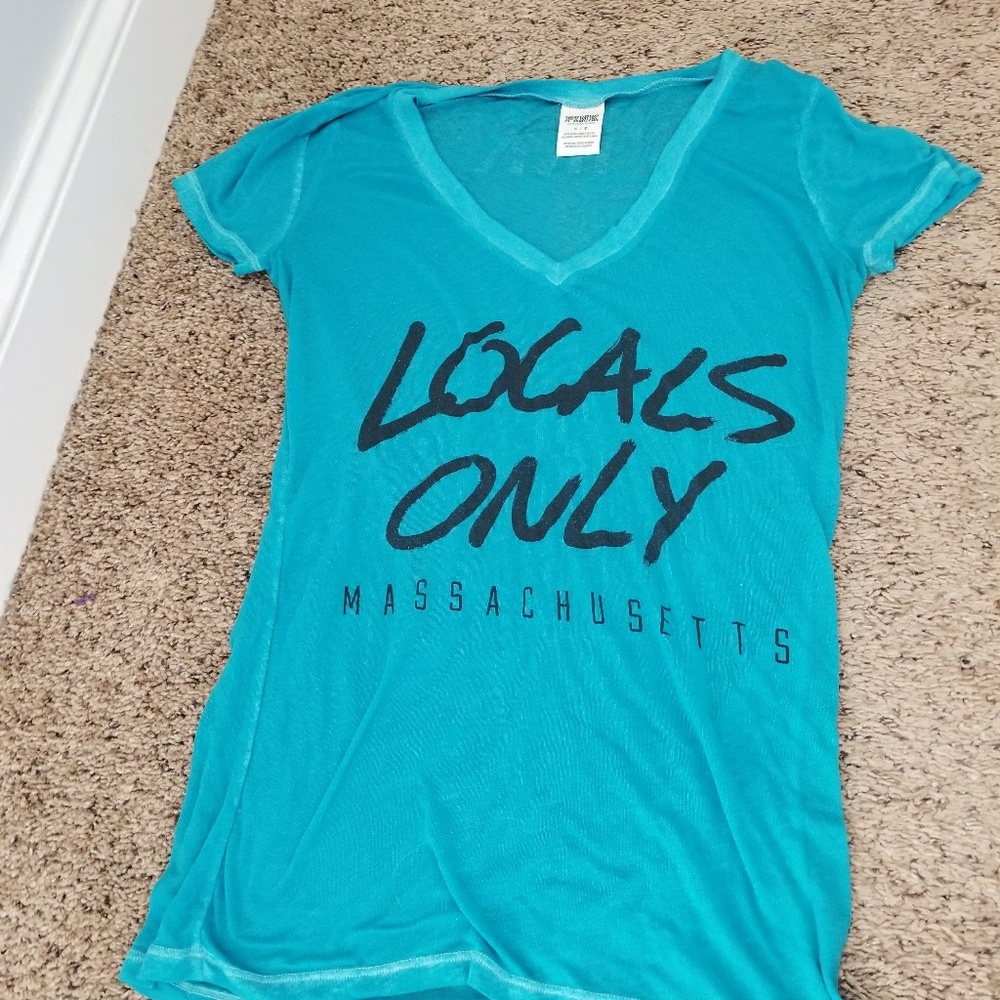 Victoria's secret burn out t shirt small